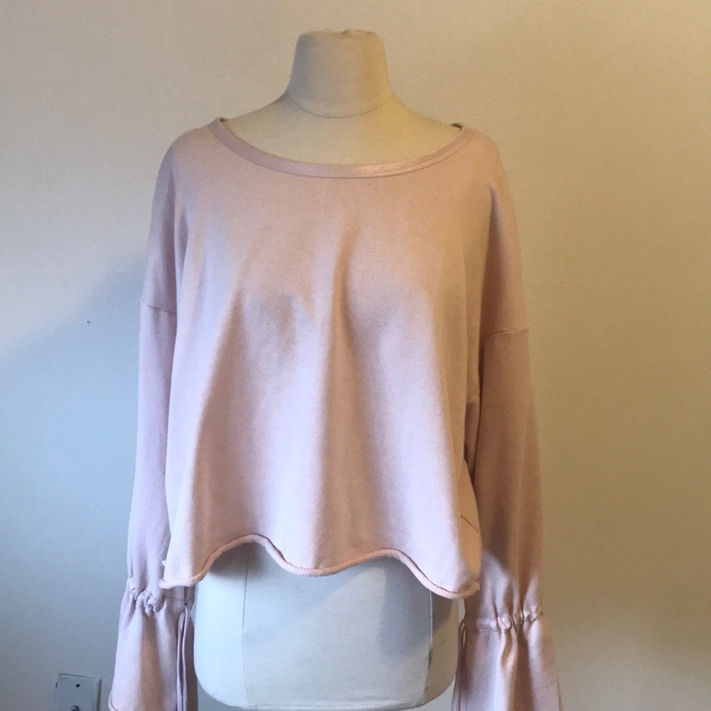 Light weight crop sweater